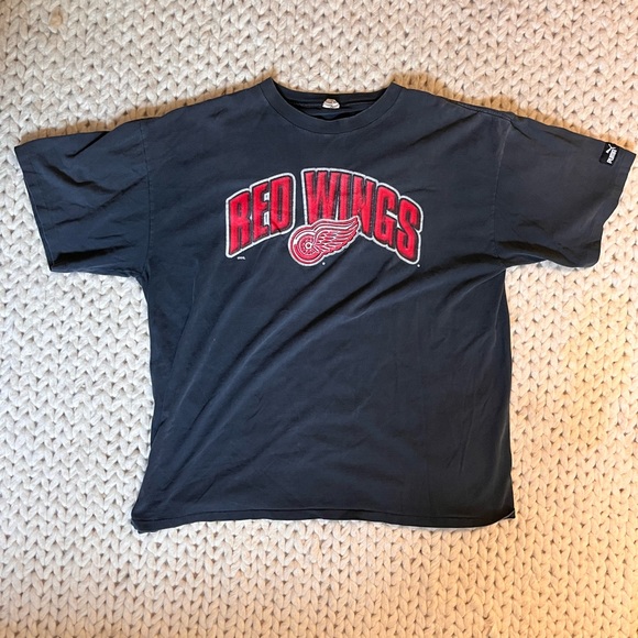 90s Puma Detroit Red Wings Shirt - Picture 1 of 3